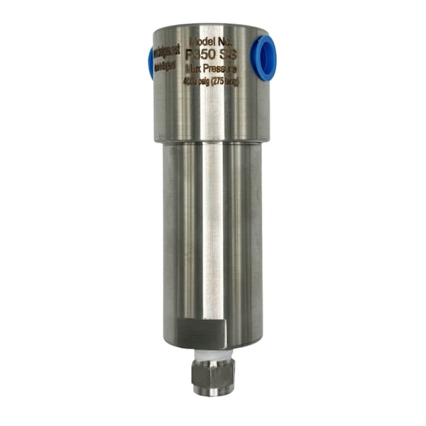 Bellofram Precision Controls High Pressure Air Filter, P350 Series, 1/4 NPT, 5 Micron Element, Aluminum P3500200000P051 - main
